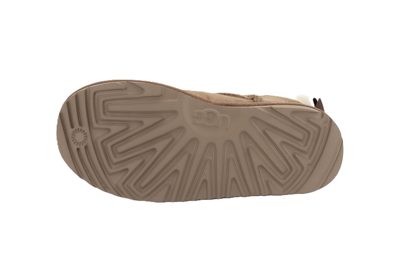 Ugg boots et bottines classic ultra mini bailey bow marron7904501_5