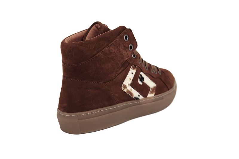 Geannette et les filles baskets montantes clichy marron7906101_4
