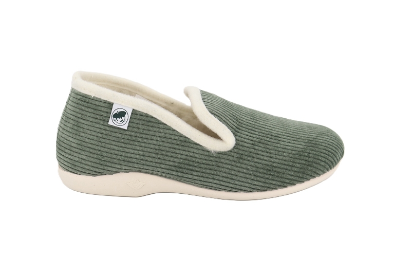 La bande a mich chaussons pantoufles floud vert