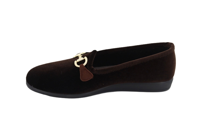 La bande a mich chaussons pantoufles apec marron7916501_3