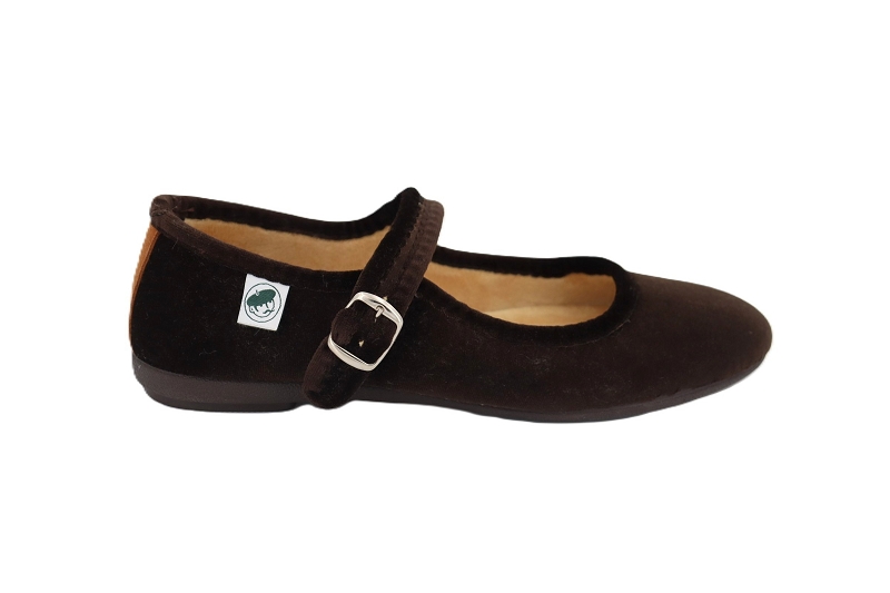 La bande a mich chaussons pantoufles echasse marron