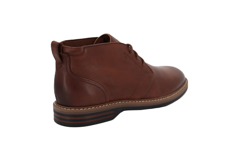 Clarks boots et bottines aldwin 2 chukka marron7918901_4