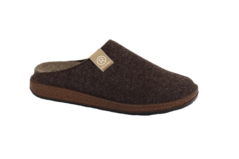 Rohde chaussons pantoufles navaro marron7919701_2