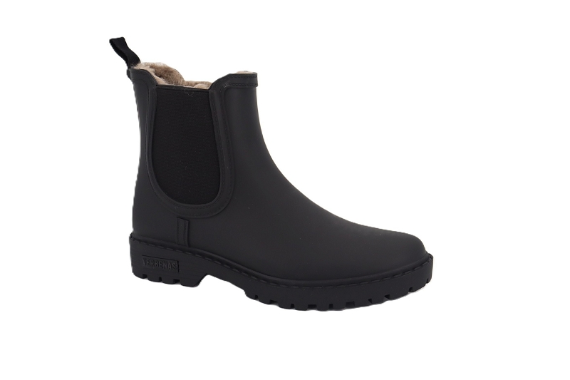 Verbenas boots et bottines gaudi smooth fur noir7923501_2