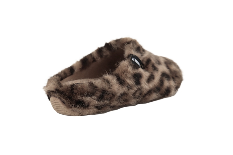 Verbenas chaussons pantoufles york feline beige7924201_4