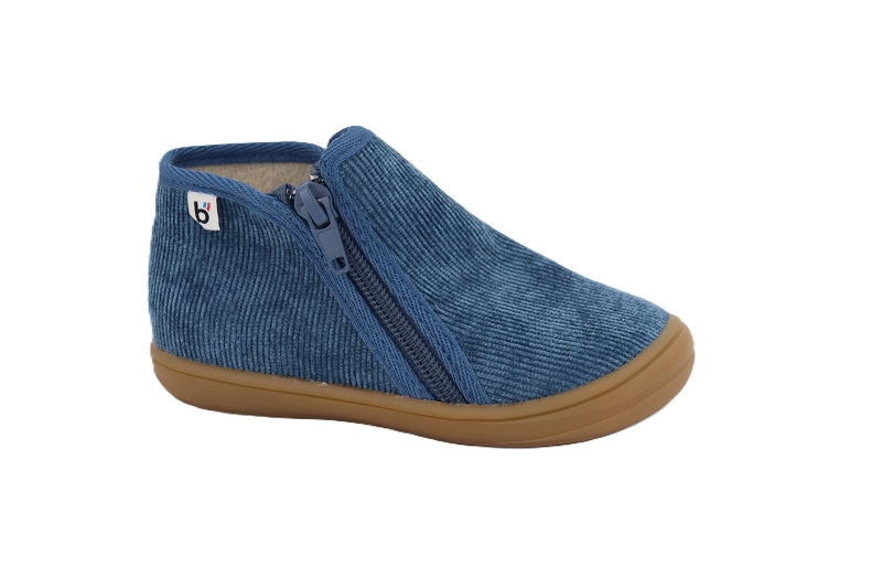 Bellamy pant chaussons pantoufles paul velours bleu7925401_2