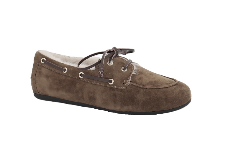Adige mocassins marcus fourure beige7926901_2