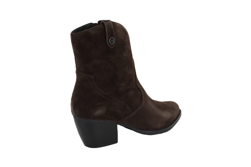 Adige boots et bottines aman marron7927101_4