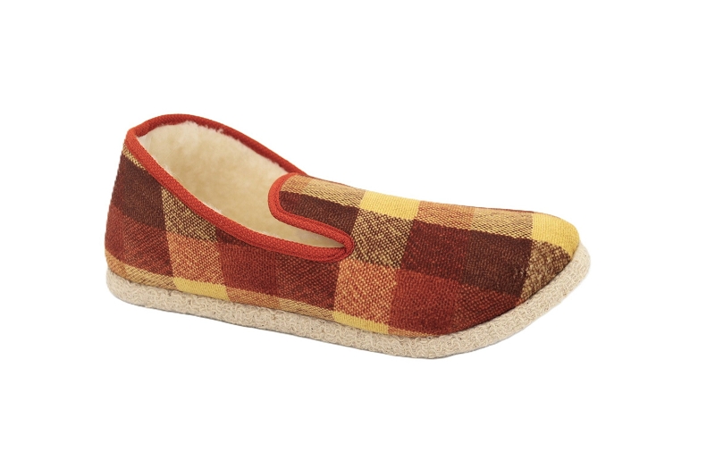 Rondinaud chaussons pantoufles robin marron7928301_2