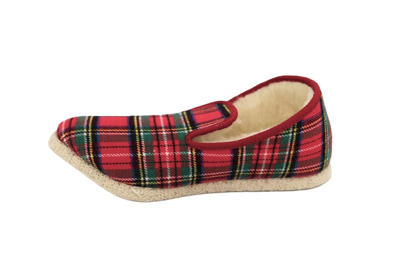 Rondinaud chaussons pantoufles calais rouge7928401_3