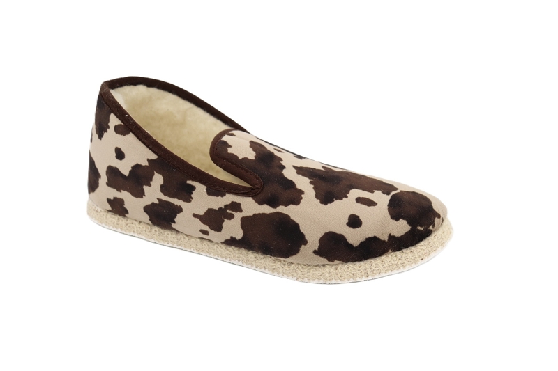 Rondinaud chaussons pantoufles charles marron7928601_2