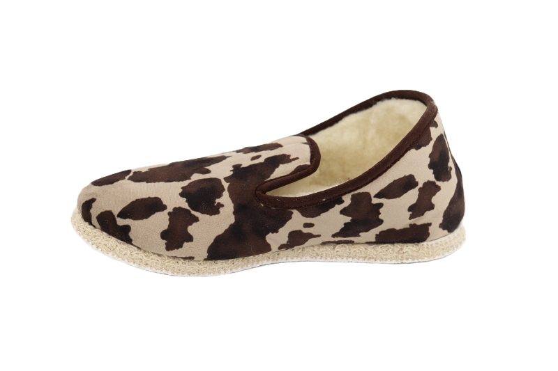 Rondinaud chaussons pantoufles charles marron7928601_3