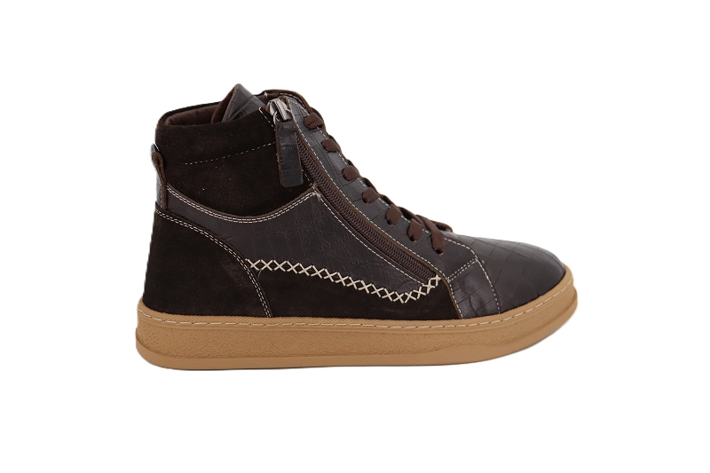 Coco abricot baskets montantes saissac marron