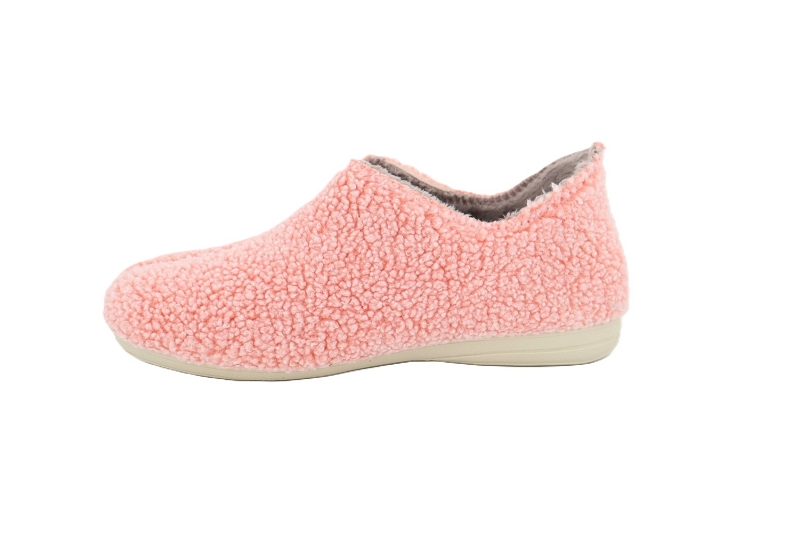 Maison de lespadrille chaussons pantoufles doudou rose7934401_3