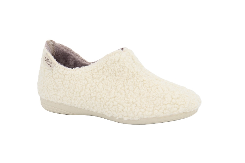 Maison de lespadrille chaussons pantoufles doudou beige7934402_2