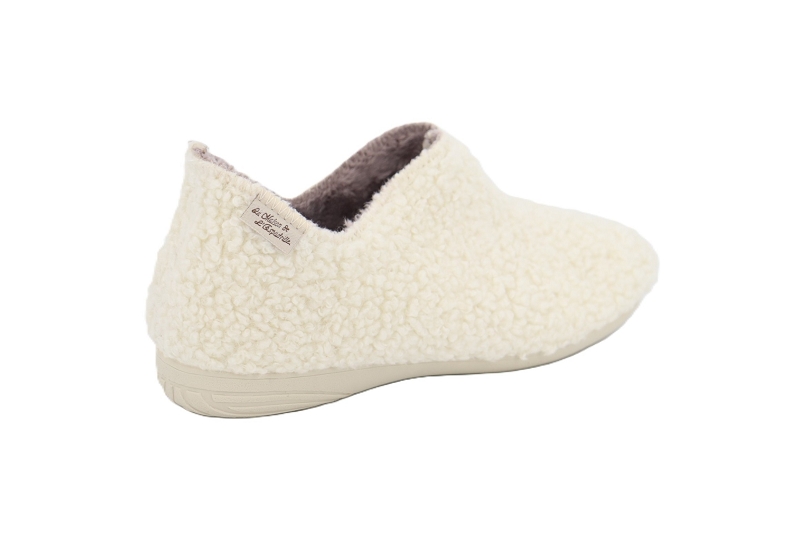 Maison de lespadrille chaussons pantoufles doudou beige7934402_4