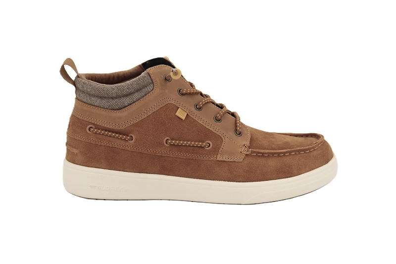 Tbs baskets montantes geomide marron