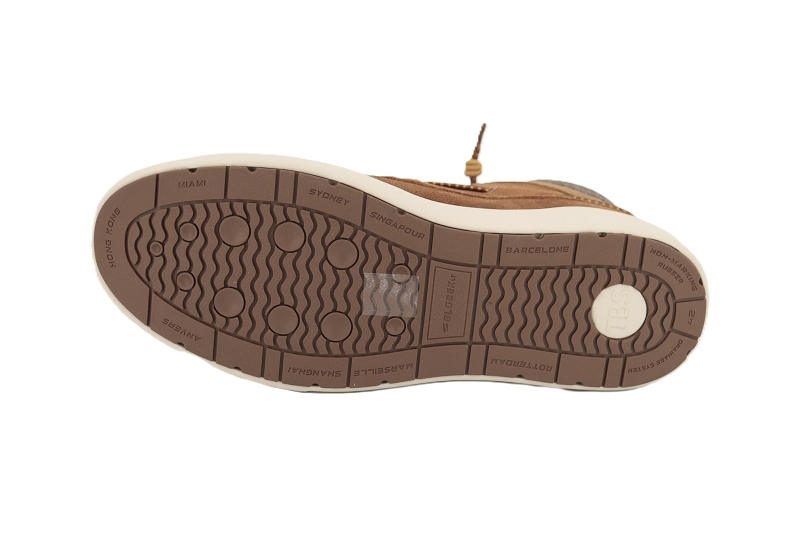 Tbs baskets montantes geomide marron7935301_5