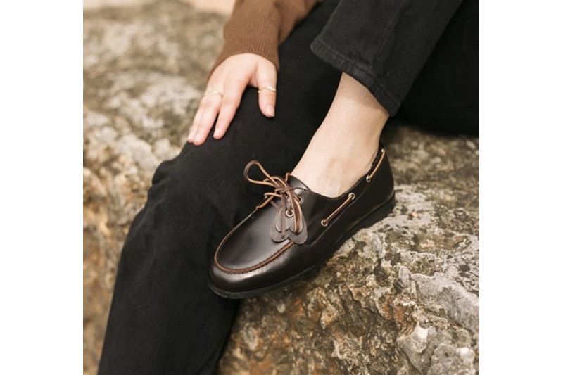 Maison toufet mocassins chloe marron7936301_6