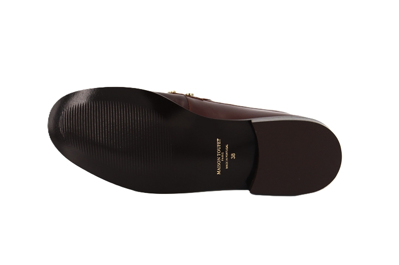 Maison toufet mocassins emmy marron7936401_5