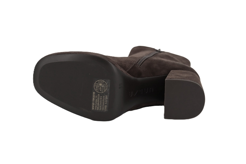Unisa boots et bottines melvy marron7938701_5