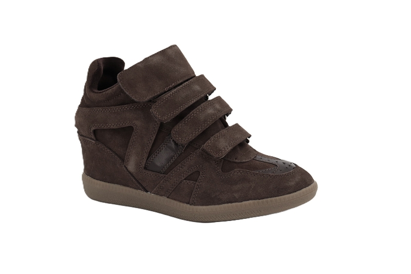 Reqins baskets montantes isaline marron7943701_2
