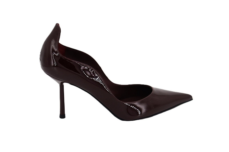 Le silla escarpins deco ivy bordeaux