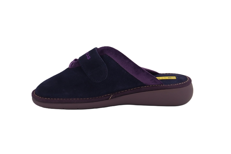 Nordikas chaussons pantoufles bera top bleu7946101_3