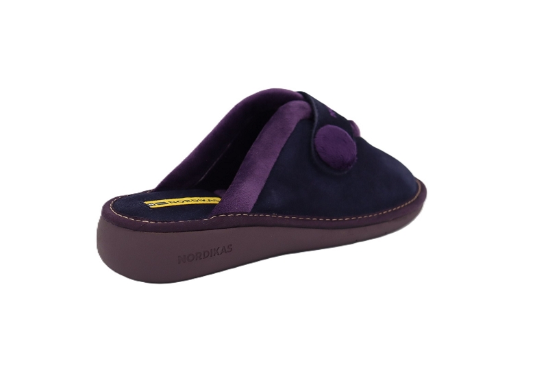 Nordikas chaussons pantoufles bera top bleu7946101_4
