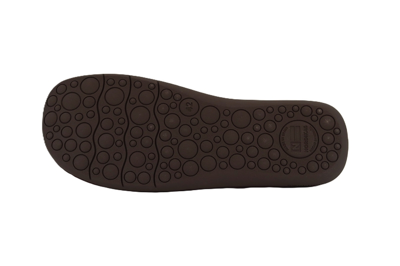 Nordikas chaussons pantoufles cherbourg top marron7946202_5