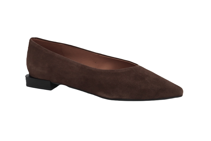 Angel alarcon ballerines horsy marron7946501_2