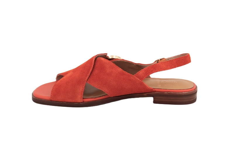 Emilie karston sandales nu pieds aimee orange7949202_3