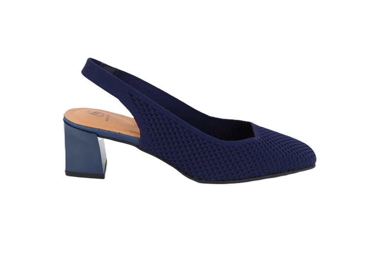 Miss elastic escarpins glass bleu