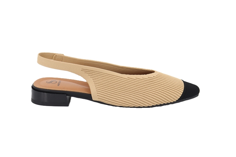 Miss elastic escarpins lara beige