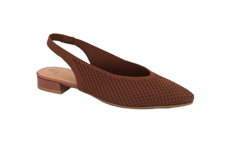 Miss elastic escarpins lara marron7951203_2