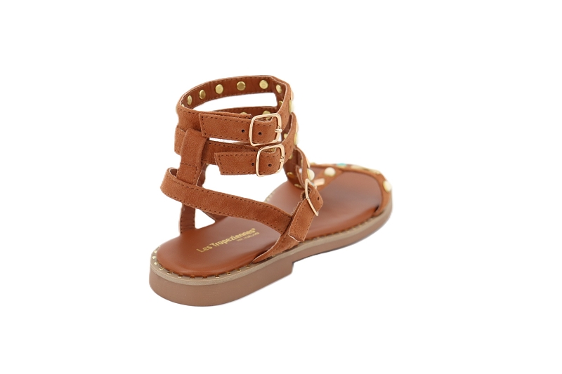 Les tropeziennes sandales nu pieds corika marron7953001_4