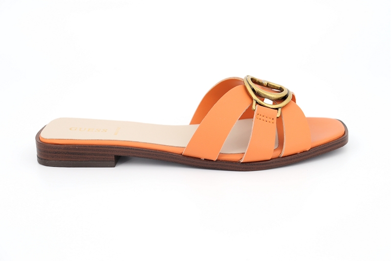 Guess mules et sabots symo orange