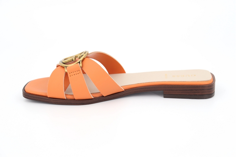 Guess mules et sabots symo orange8000402_3