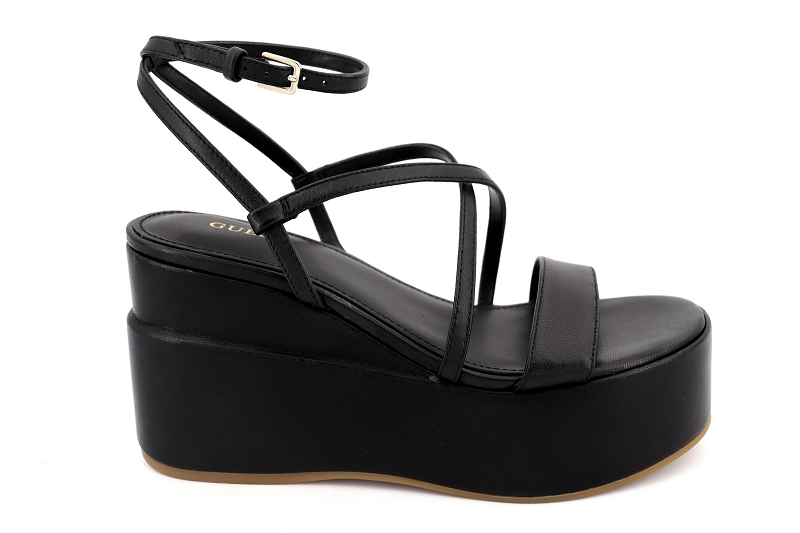 Guess sandales nu pieds zalla noir