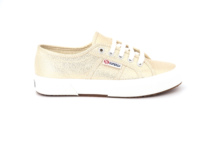 Superga baskets roi lame dore