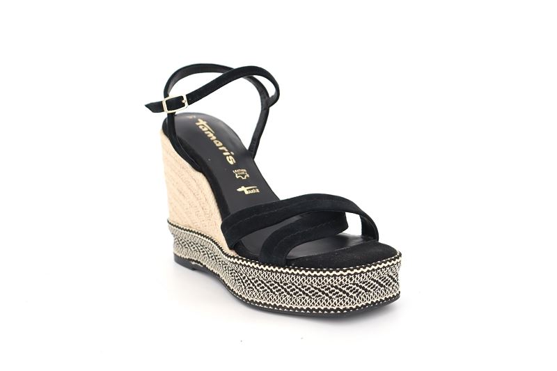 Tamaris store chaussures espadrilles 28363 noir8007801_2