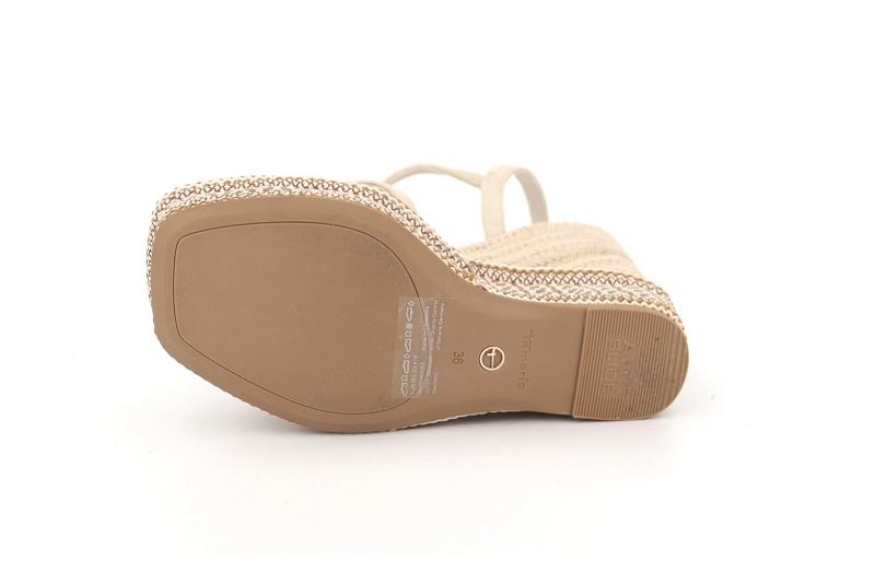 Tamaris store chaussures espadrilles 28363 beige8007802_5