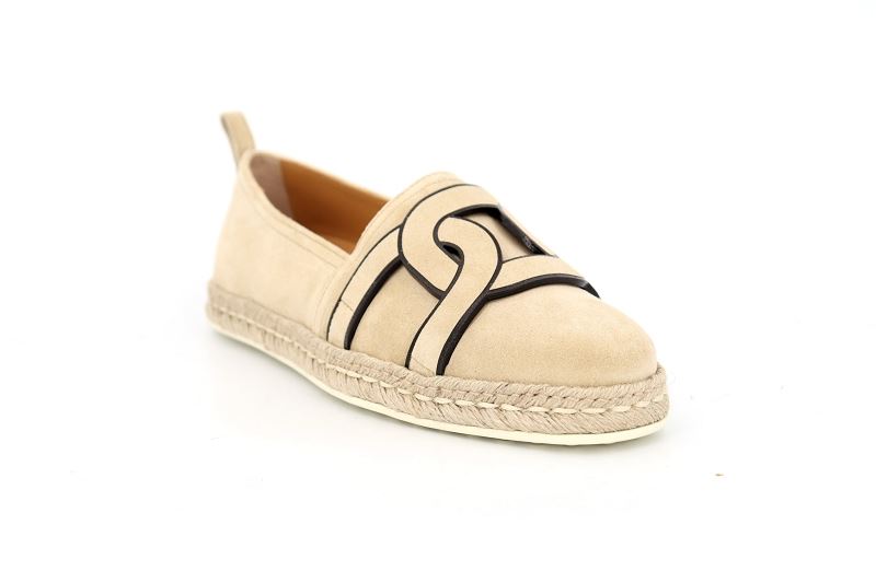 Tods chaussures espadrilles chiarosa beige8011101_2