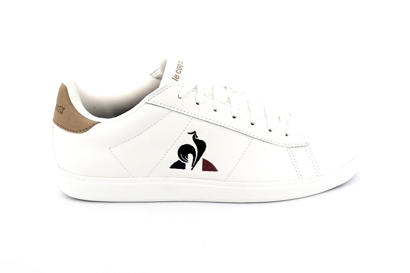 Le coq sportif baskets courtset blanc