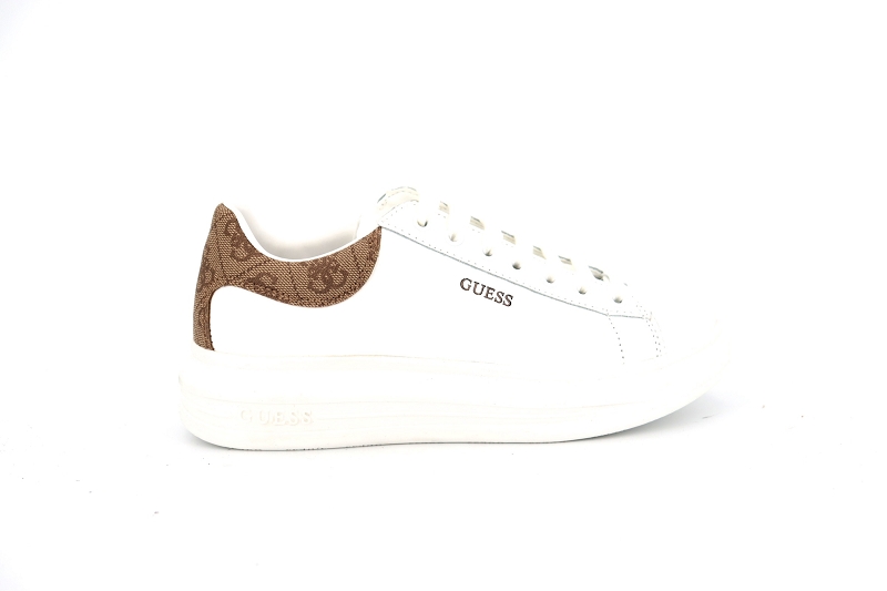 Guess baskets vibo blanc