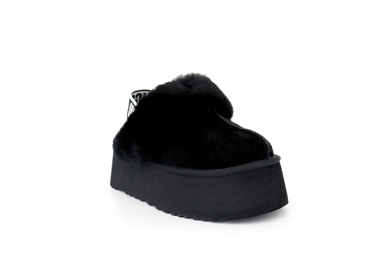 Ugg chaussons pantoufles funkette noir8020202_2