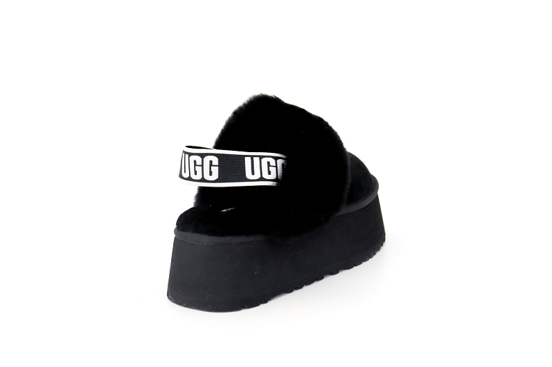 Ugg chaussons pantoufles funkette noir8020202_3