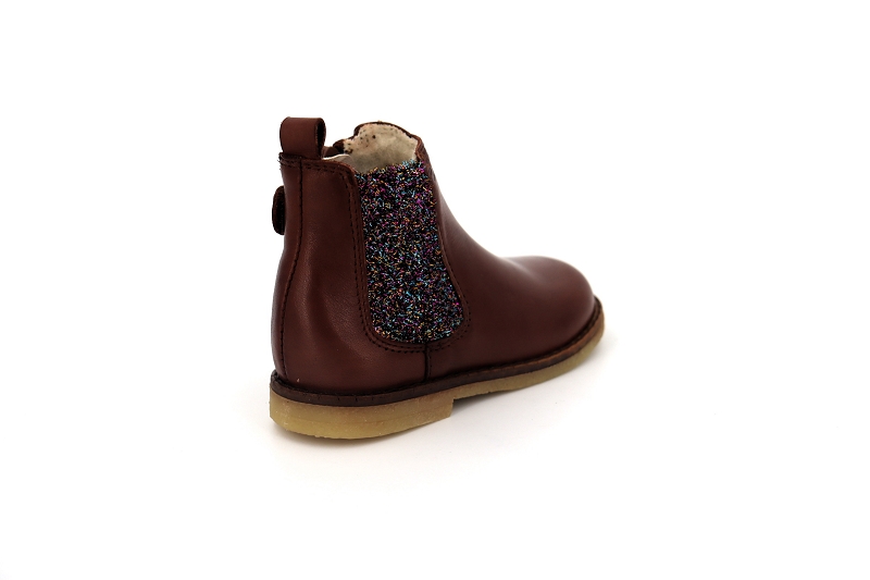 Acebos boots et bottines stone laine marron8024801_4