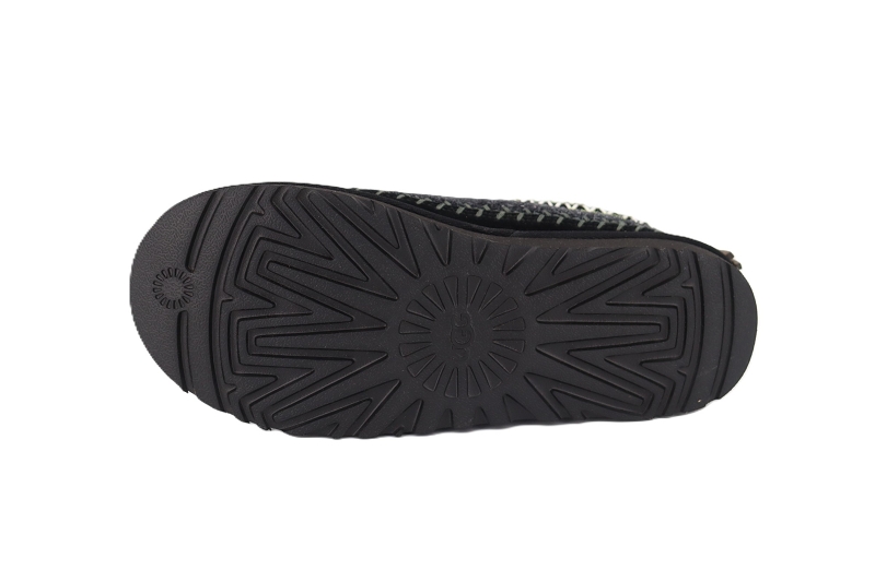 Ugg chaussons pantoufles tasman biarritz noir8056401_5