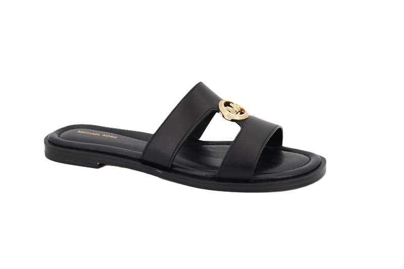 Michael kors mules et sabots erin flat sandal noir8071501_2